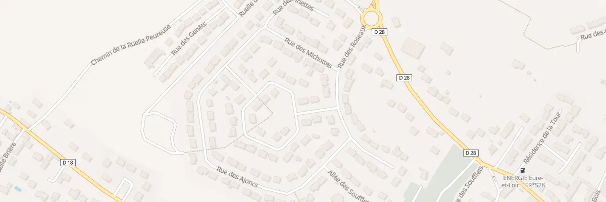 Plan du 4 Rue des Saules à Gallardon