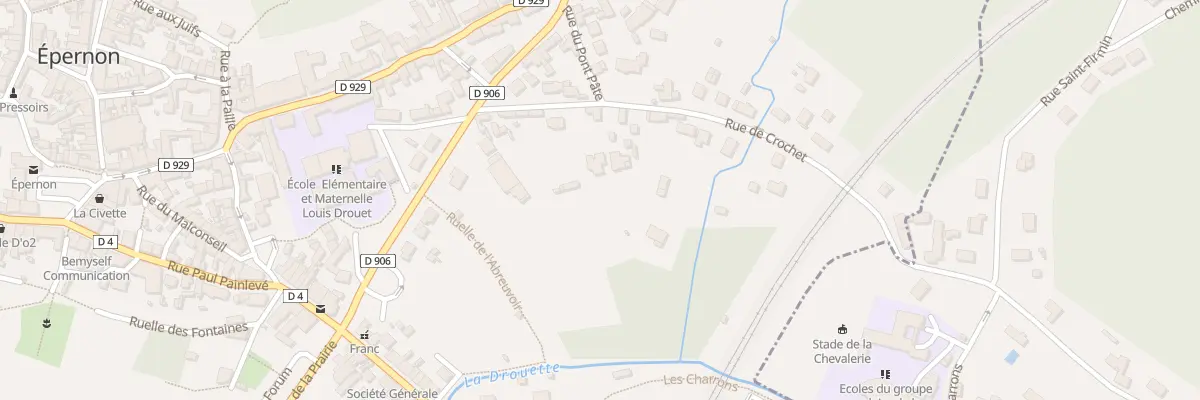 Plan du 8T Rue de Crochet à Épernon
