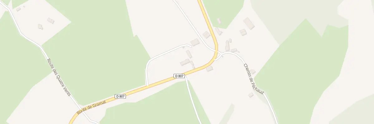 Plan du 5061 Péchaud au Bastit