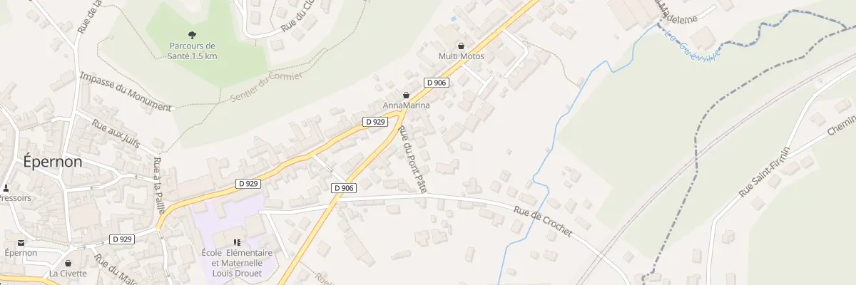 Plan du 3 Rue du Pont Pate à Épernon