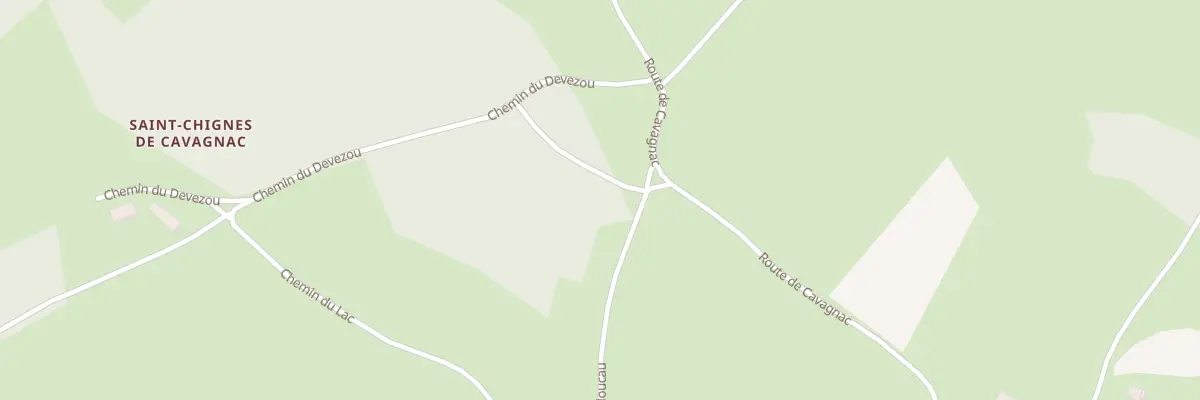 Plan du 38 Che du Cloucau à Gramat