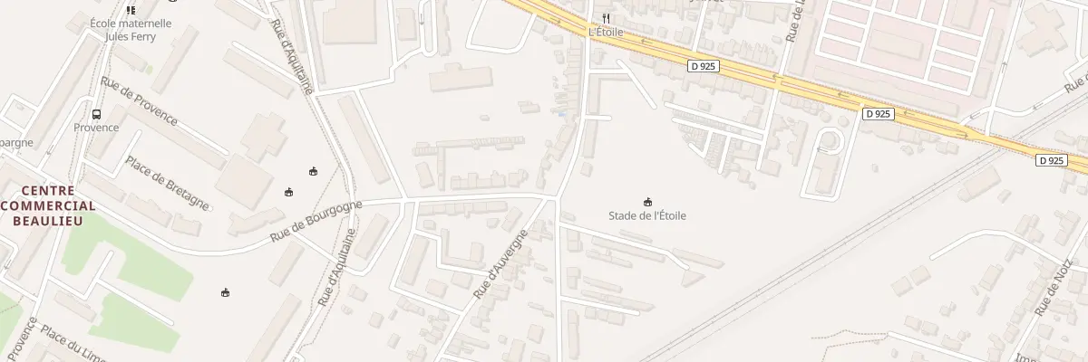 Plan du 32 Rue d’Auvergne à Châteauroux