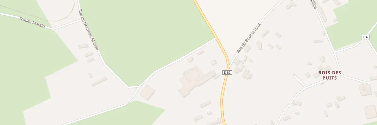 Plan du 1 Rue du Nouveau Monde à Criquiers