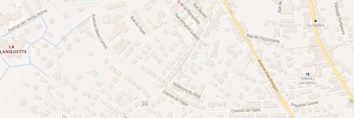 Plan du 28 Rue La Perouse à Saint-Sulpice-la-Pointe