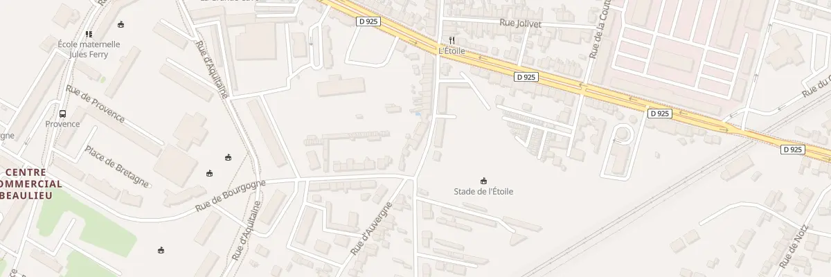 Plan du 26 Rue d’Auvergne à Châteauroux