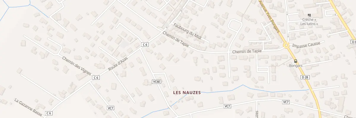 Plan du 68 Che de Tapie à Saint-Sulpice-la-Pointe