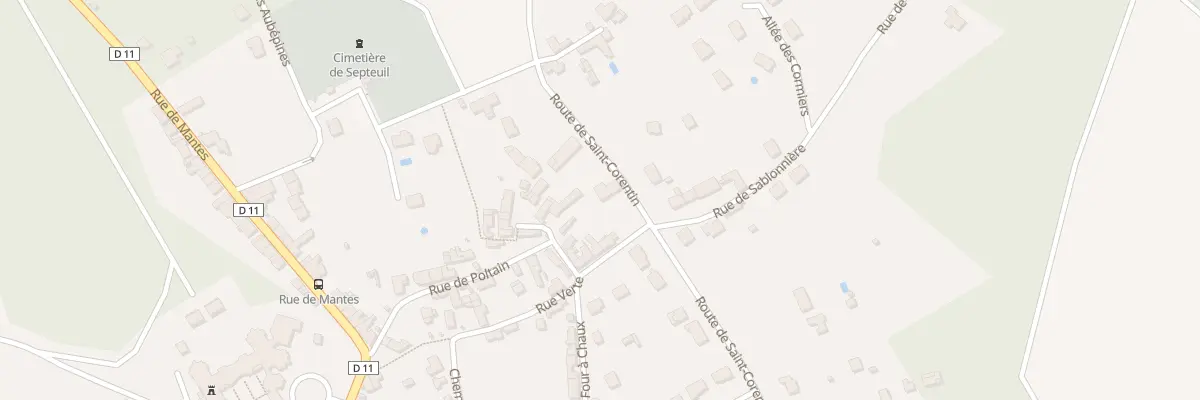 Plan du 143B Rte de Saint-corentin à Septeuil