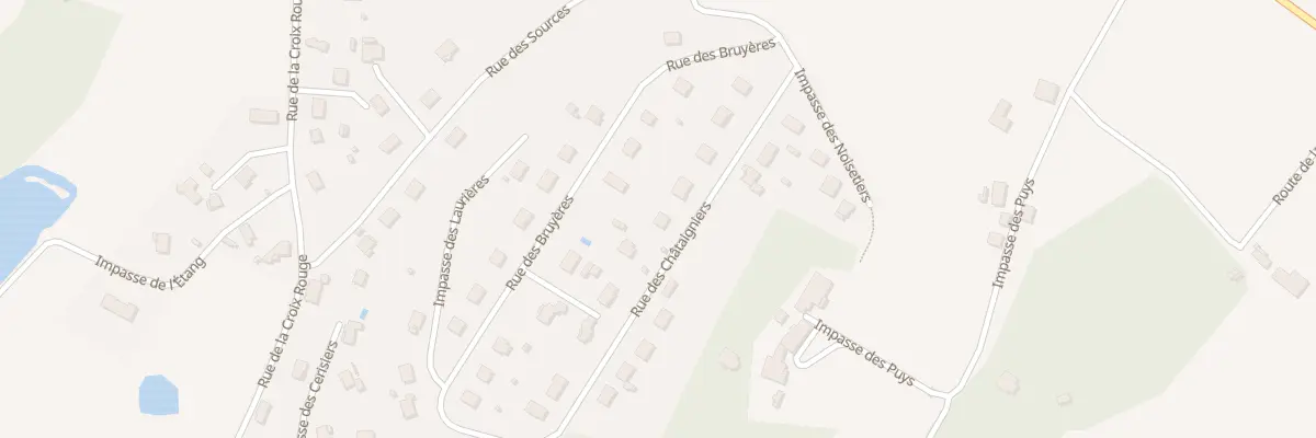 Plan du 459 Rue des Chataigniers à Favars