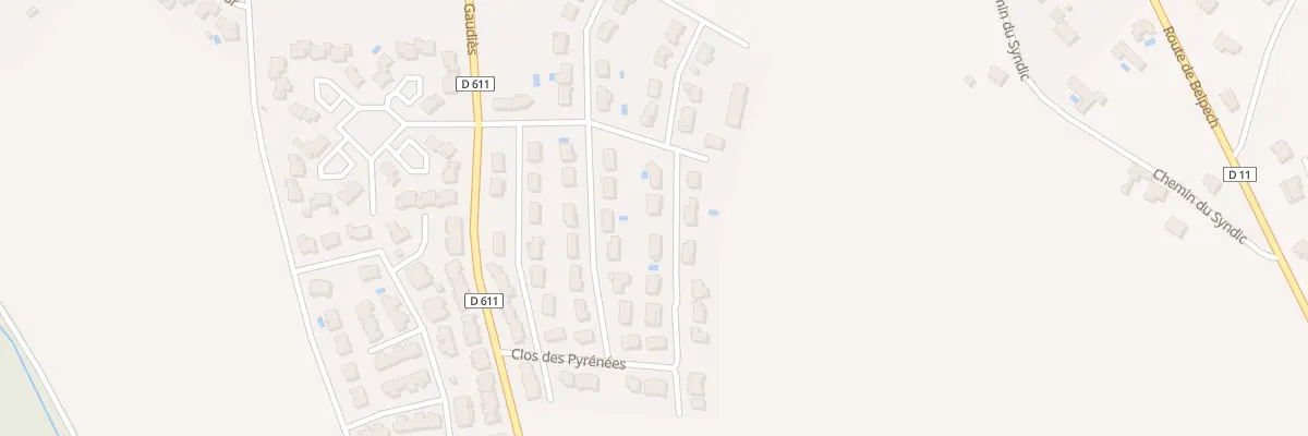 Plan du 17 Lot Le Domaine des Pyrenees à Mazères