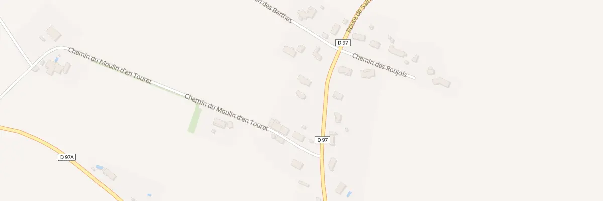 Plan du 44 Le Moulin à Aurin