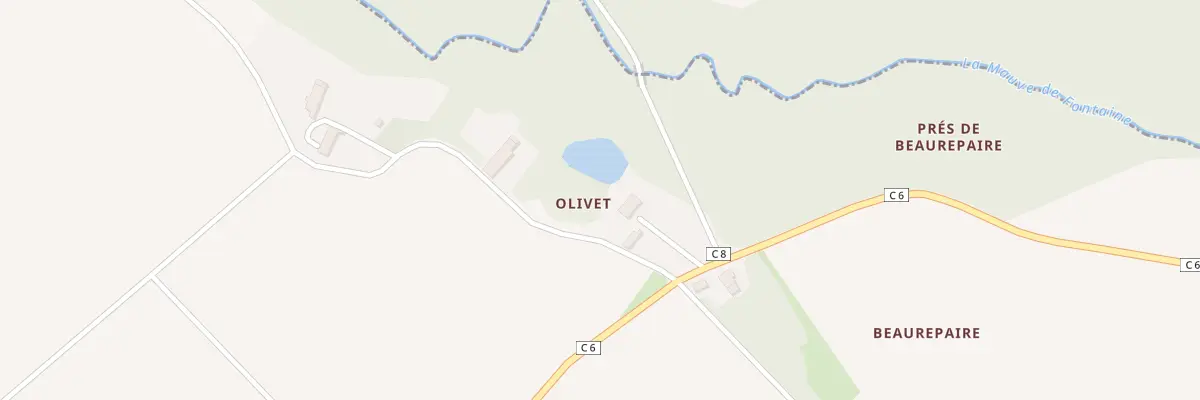 Plan du 108 Olivet à Meung-sur-Loire