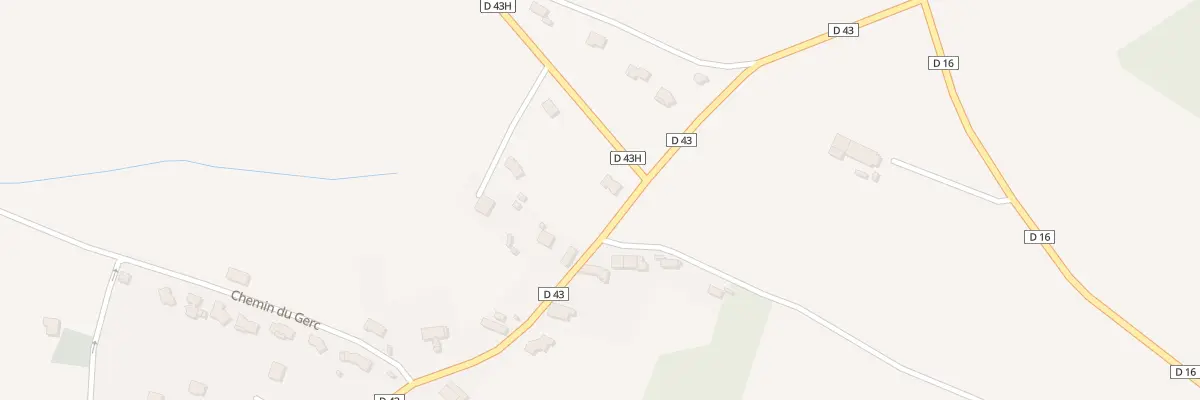 Plan du 35 Rte de Montgeard à Gibel