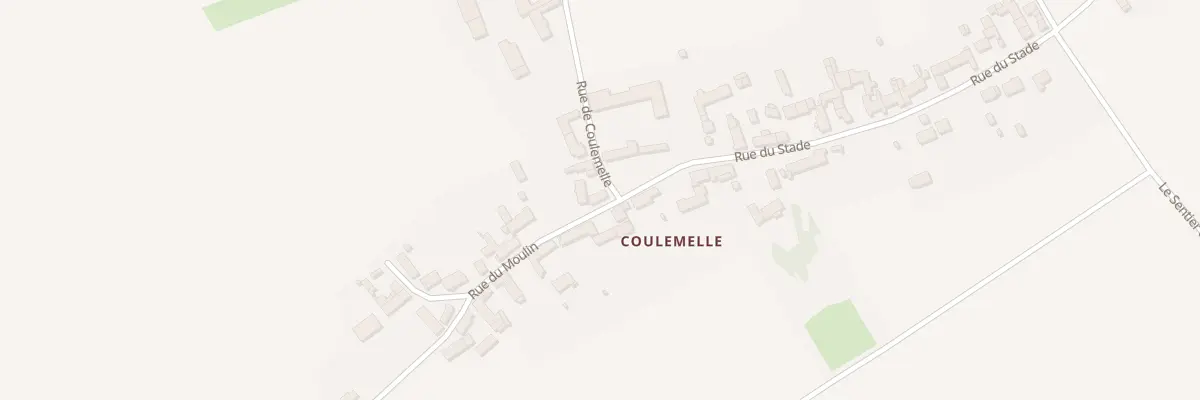 Plan du 1 Rue du Moulin à Saint-Péravy-la-Colombe