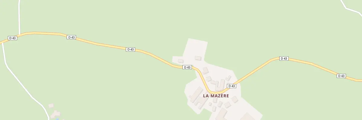 Plan du 10 La Mazere à Saint-Dizier-Masbaraud