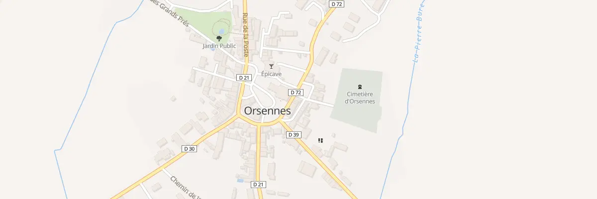 Plan du 10 Rue du Breuil Yvain à Orsennes