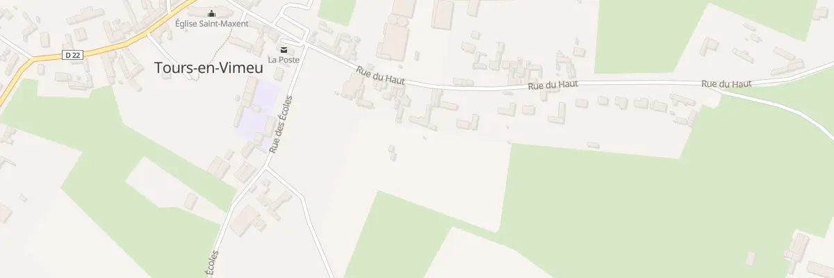 Plan du 10 Rue du Haut à Tours-en-Vimeu
