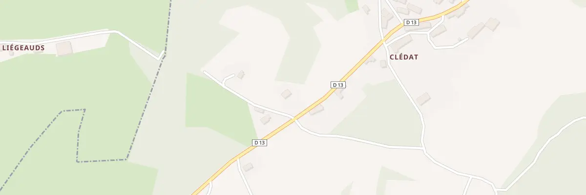 Plan du 32 Clédat à Saint-Julien-le-Petit