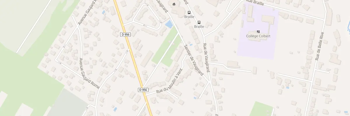 Plan du 21 Rue du Moulin à Vent à Châteauroux