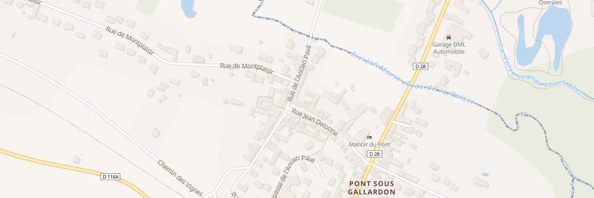 Plan du 14 Rue Jean Delorme à Bailleau-Armenonville