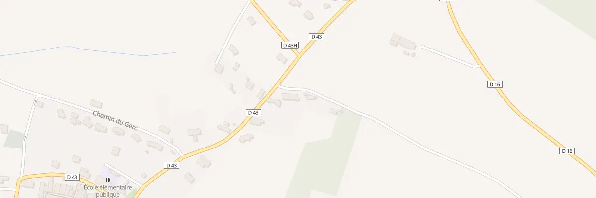 Plan du 32 La Tuilerie à Gibel