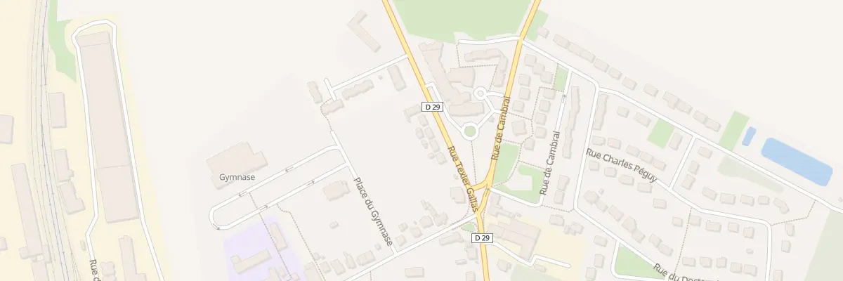 Plan du 7 Rue Texier Gallas à Orgères-en-Beauce