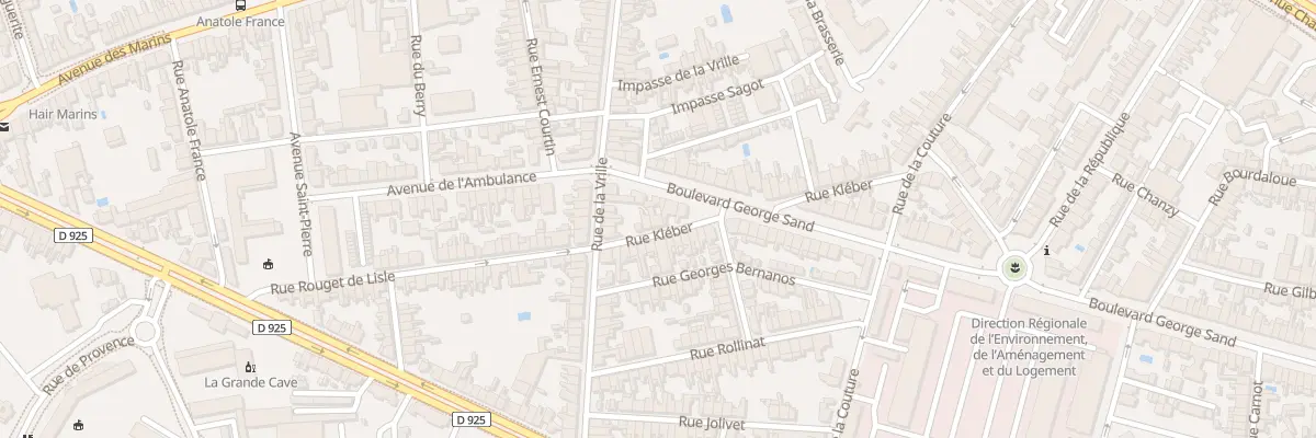 Plan du 32 Rue Kléber à Châteauroux