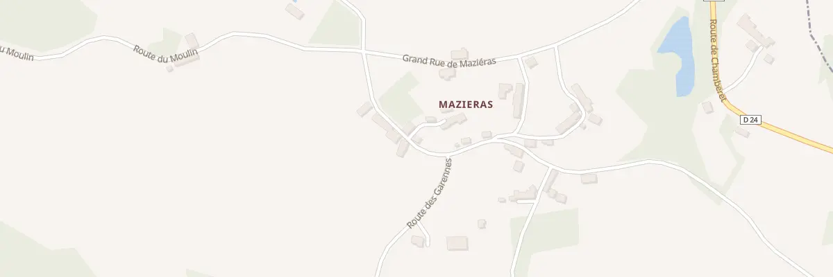 Plan du 5095 Mazieras à Peyrissac
