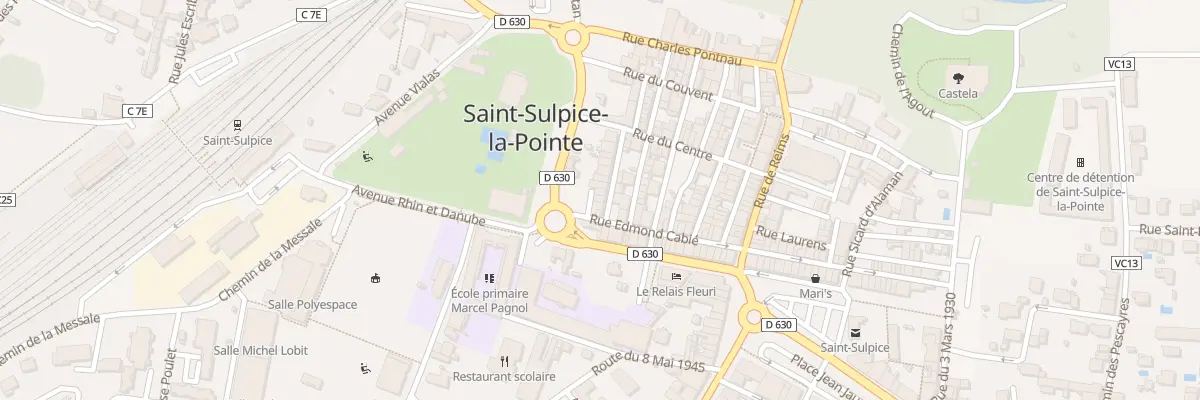 Plan du 5 Rue de la Fontanelle à Saint-Sulpice-la-Pointe