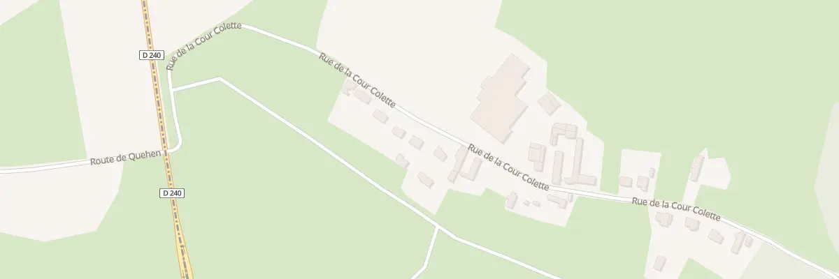 Plan du 14 Rue de la Cour Colette à Baincthun