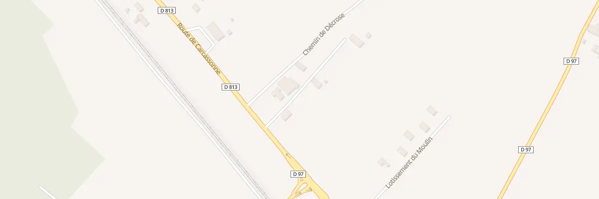 Plan du 5000F Decrose à Montgaillard-Lauragais