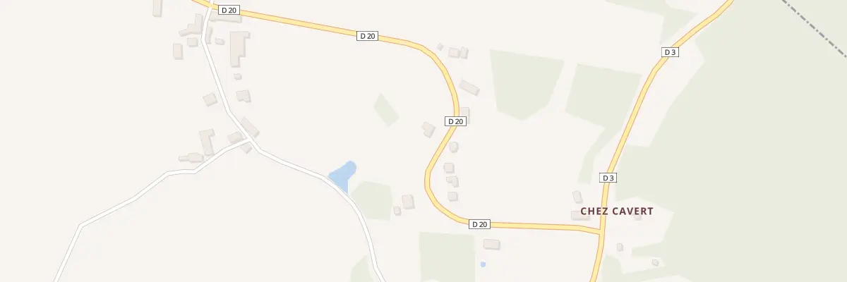 Plan du 3 Vieillemard à Rilhac-Treignac