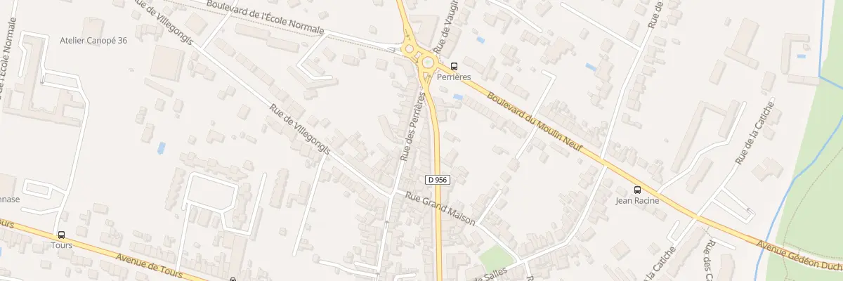 Plan du 51 Av de Blois à Châteauroux