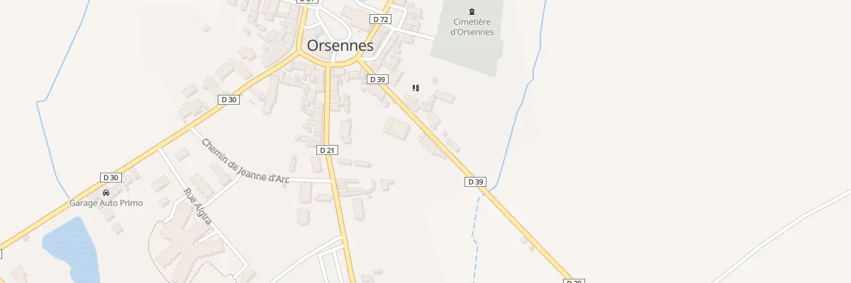 Plan du 4 Rue des Ecoles à Orsennes
