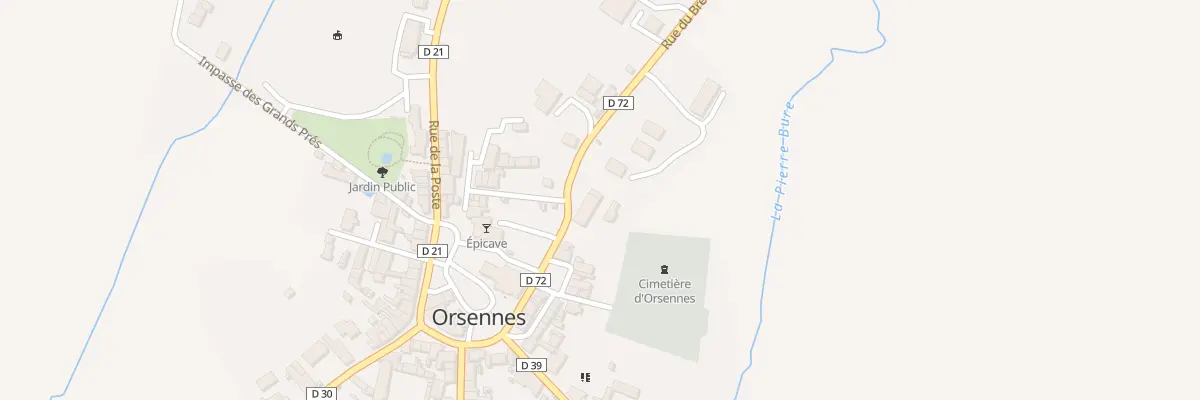 Plan du 14 Rue du Breuil Yvain à Orsennes