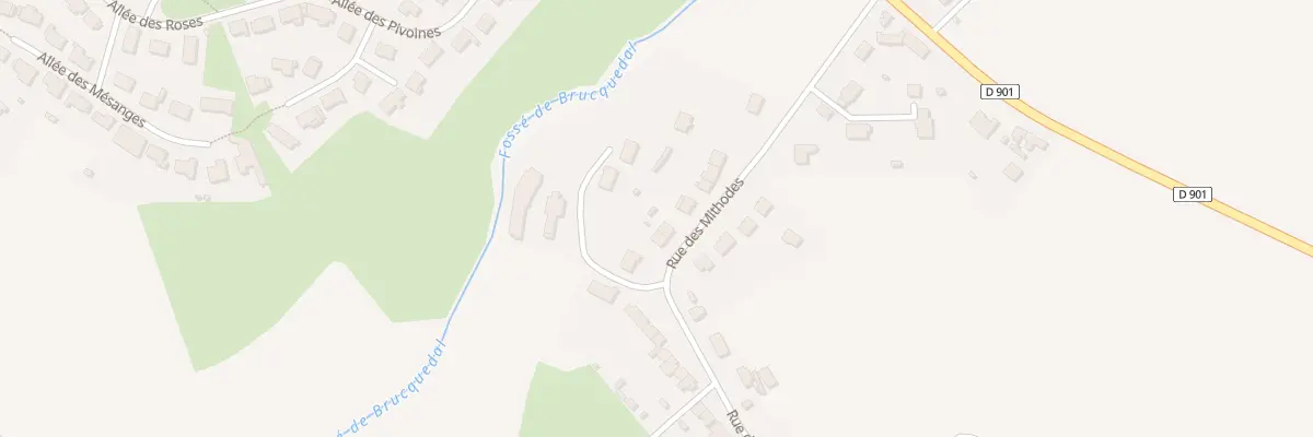 Plan du 186 Rue des Mithodes à Hesdin-l’Abbé