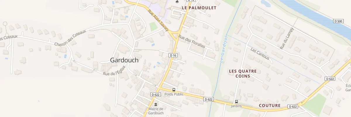 Plan du 54 Rue de la République à Gardouch