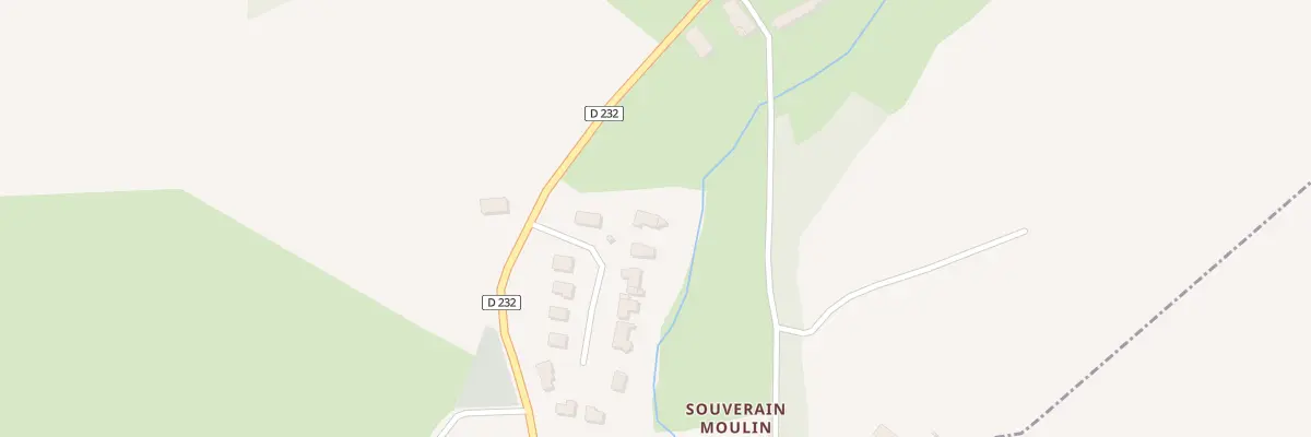 Plan du 2 Moulin de la Vallee à Pittefaux