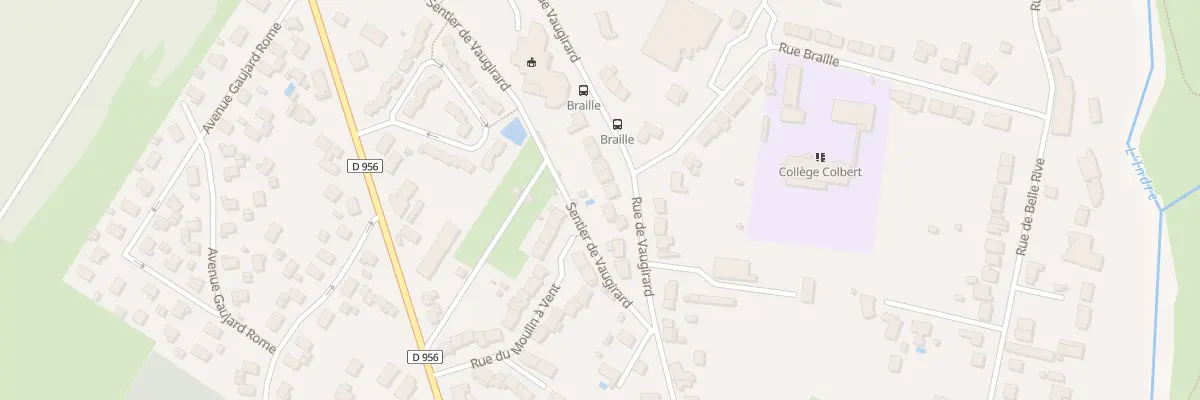 Plan du 83 Rue de Vaugirard à Châteauroux
