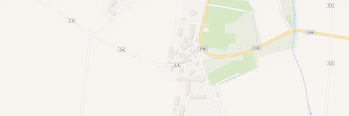Plan du 28 Les Chezeaux à Bouges-le-Château