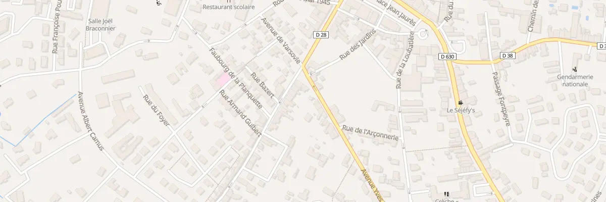 Plan du 3 Fg Saint-Marc à Saint-Sulpice-la-Pointe