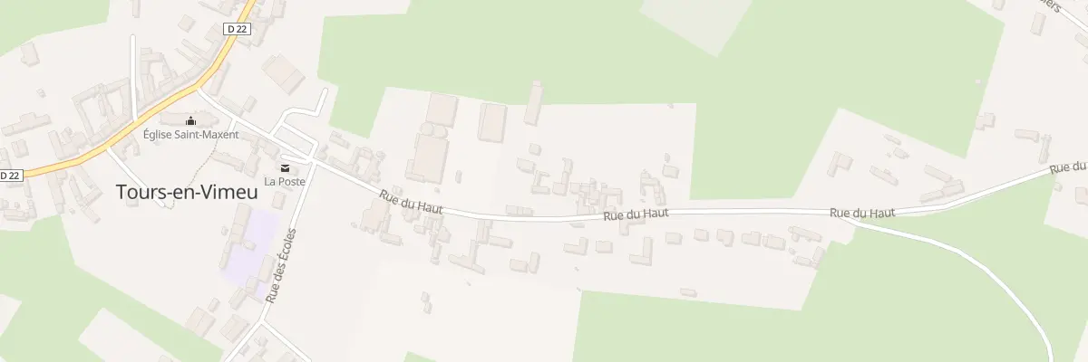 Plan du 19B Rue du Haut à Tours-en-Vimeu