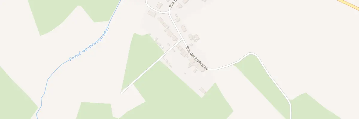 Plan du 374 Rue des Mithodes à Hesdin-l’Abbé