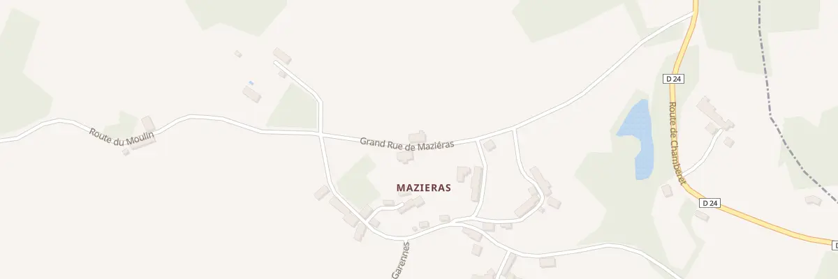Plan du 5118 Mazieras à Peyrissac