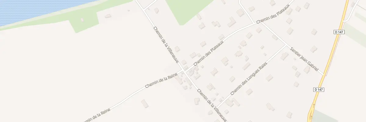 Plan du 408 Che de la Villeneuve à Saint-Martin-la-Garenne