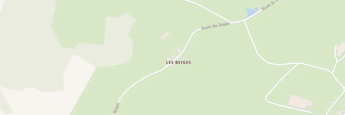 Plan du 3 Rte des Beiges à Naillat