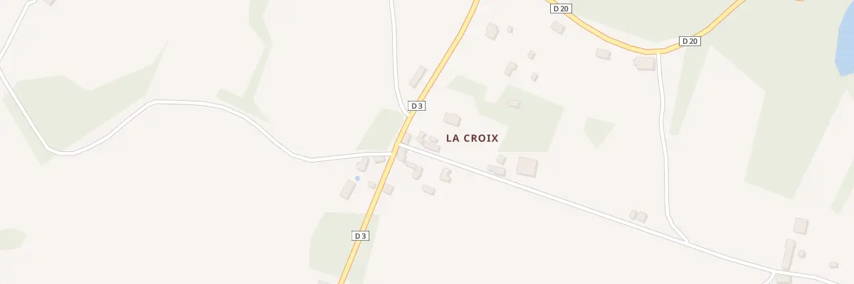 Plan du 9 La Croix à Rilhac-Treignac