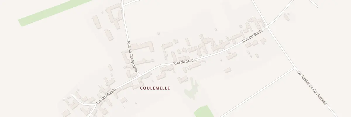 Plan du 33 Rue du Stade à Saint-Péravy-la-Colombe