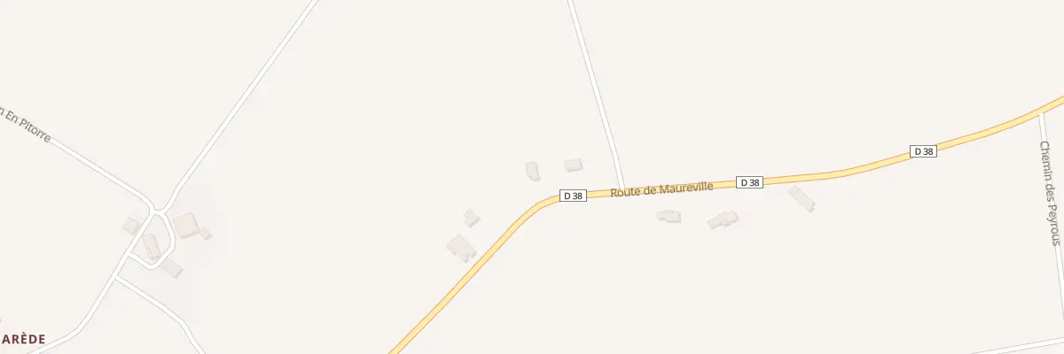 Plan du 9001 Aux Grises à Tarabel