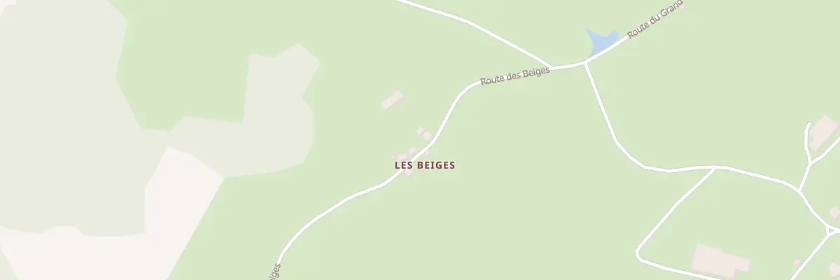 Plan du 5 Rte des Beiges à Naillat