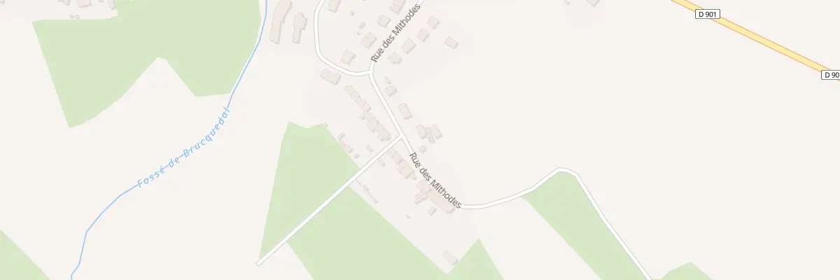 Plan du 303 Rue des Mithodes à Hesdin-l’Abbé